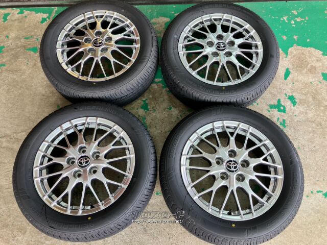 ホイール・タイヤ・16インチ美品トヨタノア80系BBS 純正アルミ4
