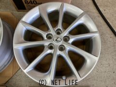 ホイール・17インチ中古レクサスCT 純正アルミ4本setJ42・ご成約