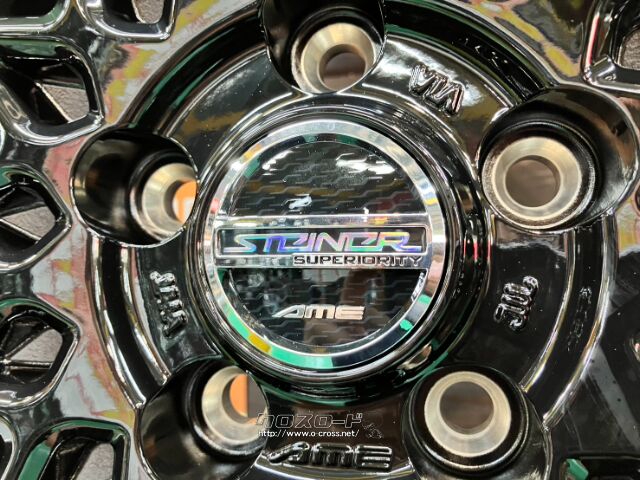 完全新品のシュタイナー18インチ　ホイール4本です。 ホイール・18インチ新品特価 シュタイナーFTX（ブラック）4本set