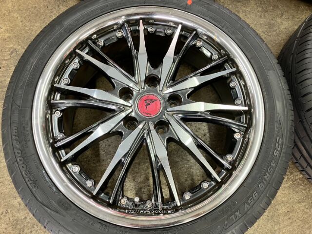 ホイール・タイヤ・18インチ中古シュティッヒ エクスプローラー4本set 