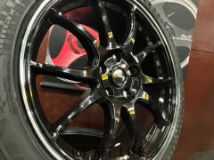 ホイール・タイヤ 18インチ特価GスピードP06(リムP)4本set新品タイヤ付