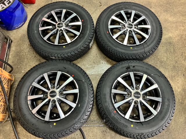【スーチャー様用】④XVホイールタイヤセット ホイール・タイヤ・12インチ中古ラフィットSK10 4本Set新品