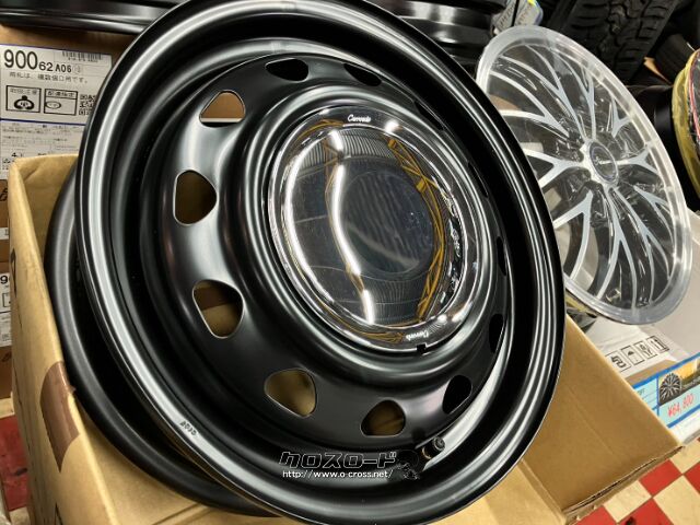 ホイール・タイヤ・14インチ新品WEDS ネオキャロ（BK）4本set新品