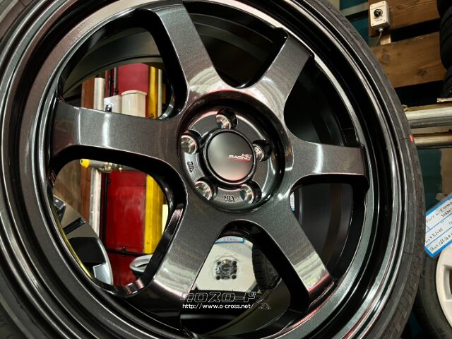 ホイール・タイヤ・18インチ新品MIDレーシングR06 4本set新品タイヤ