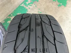 シバタイヤ　R23 235/40R18 4本　2本片べり有　2023年製 シバタイヤ R23 235/40R18 4本 2本片べり有 2023年製 - メルカリ