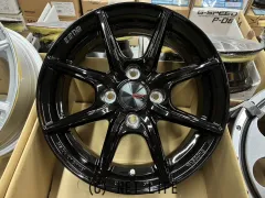 ホイール・タイヤ・14インチ新品特価品ザインEK（BK）4本set新品タイヤ