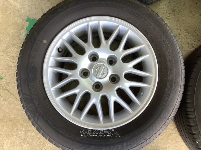 S15 シルビア 日産 純正 アルミホイール 15インチ 4本セット ホイール・タイヤ・15インチ中古日産シルビアS15純正アルミ4本