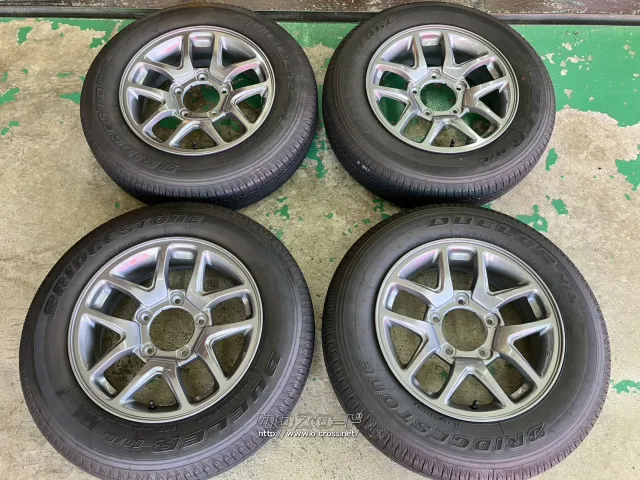 ジムニー　純正ホイール スズキ ジムニー JA22 純正アルミホイール 16インチ 5.5J +22 くすみ