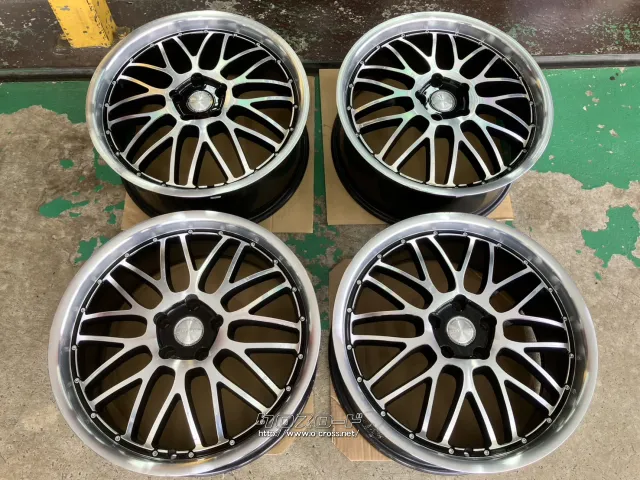 ホイール・19インチ中古ラグジーヘインズ 深リム4本Set J78・ご成約 