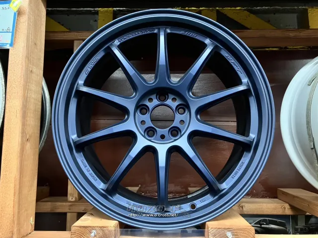 ホイール・18インチ新品WORK エモーションZR10(Mネイビー)4本Set・ご