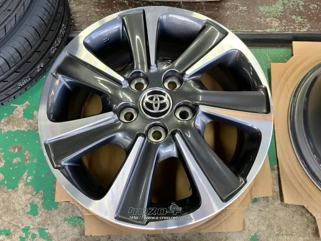 ノア、ヴォクシー80系 純正ホイール1台分セット □6588 トヨタ ノア ヴォクシー 80系 後期 純正 16インチ 6J +50 5穴