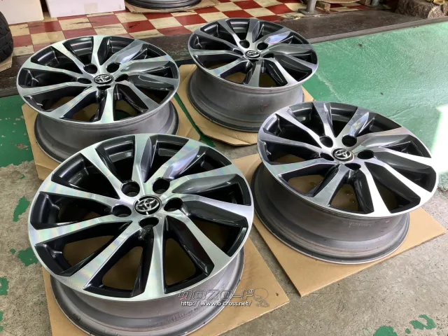 トヨタ 17インチ ホイール シルバー アルファード30系 4本セット 新車外し】アルファード30系後期純正17インチタイヤホイール4本