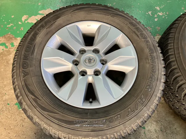 ホイール・タイヤ・17インチ中古トヨタハイラックス125系 ○C-9252 