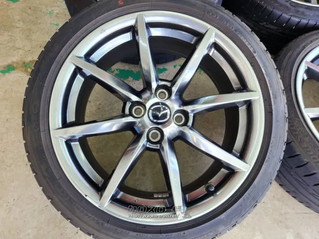 マツダ ND ロードスター RF 後期 純正ホイール 17インチ 新車外し品】マツダ ND ロードスター RF 後期 純正 17in 7J +45