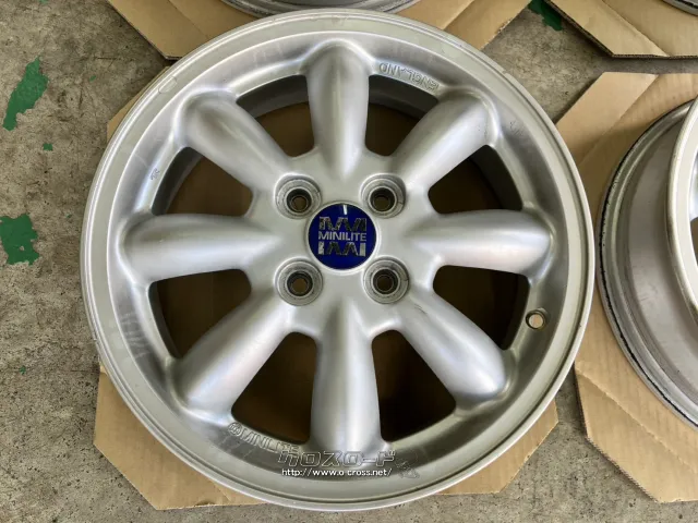 ホイール 15インチ中古ミニライト ダイハツ純正アルミ4本Set K31