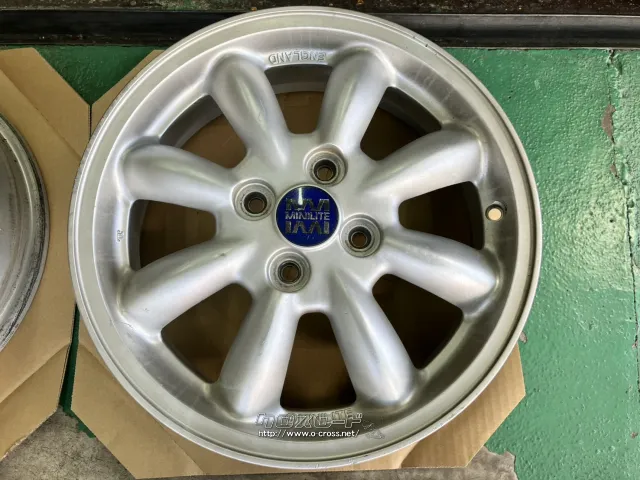 ホイール 15インチ中古ミニライト ダイハツ純正アルミ4本Set K31