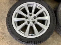 ホイール・タイヤ・17インチ中古レクサス IS 純正アルミ4本Setバリ溝