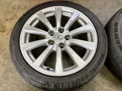ホイール・タイヤ・17インチ中古レクサス IS 純正アルミ4本Setバリ溝