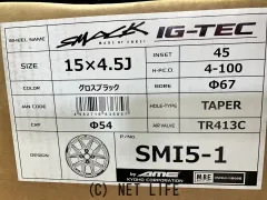 ホイール・タイヤ 14インチ新商品スマック　IG-TEC　4本set新品タイヤ