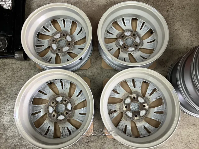 ホイール・14インチ中古スズキワゴンR純正アルミ4本set K38・1.78万円