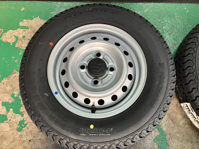 ホイール・タイヤ 12インチ美品スズキエブリィ純正スチール 4本set新品タイヤK39