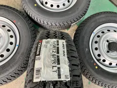 ホイール・タイヤ 12インチ美品スズキエブリィ純正スチール 4本set新品タイヤK39