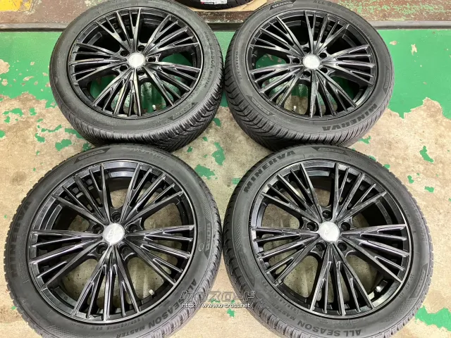 ホイール・タイヤ 18インチ中古クリフクライム4本set中古オールシーズンタイヤ付J84