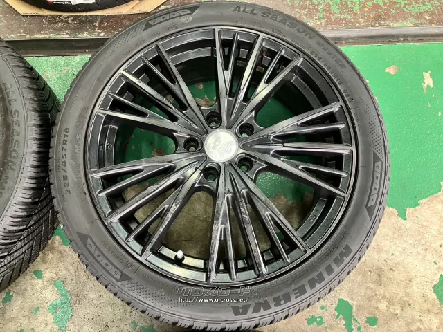 ホイール・タイヤ 18インチ中古クリフクライム4本set中古オールシーズンタイヤ付J84