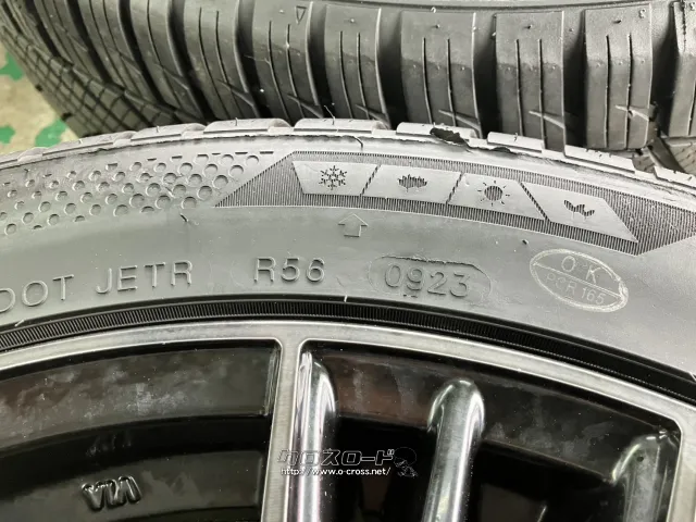 ホイール・タイヤ 18インチ中古クリフクライム4本set中古オールシーズンタイヤ付J84