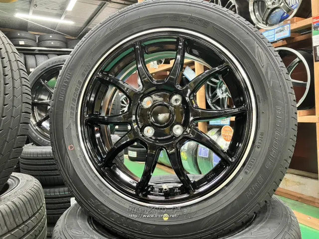 ホイール・タイヤ 15インチ新品GスピードP06 4本set新品国産タイヤ付