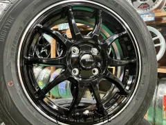 ホイール・タイヤ 15インチ新品GスピードP06 4本set新品国産タイヤ付