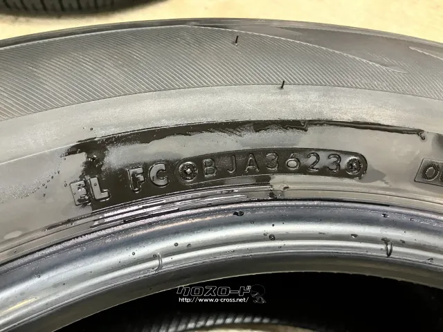タイヤ・17インチ中古ブリヂストン225/60R17 1本×5部取り付け工賃込T56