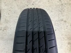 タイヤ 14インチ中古マックストレック155/65R14　1本×9部取り付け工賃込T57