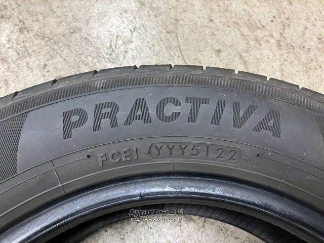 タイヤ 13インチ中古プラクティバ145/80R13 1本×6部取り付け工賃込T56
