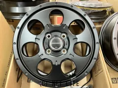 ホイール・タイヤ 14インチ新品MID　マッドエージェント（BK）4本set新品国産ATタイヤ