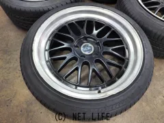 ホイール・タイヤ 19インチ中古ステップリムメッシュ4本Set J88