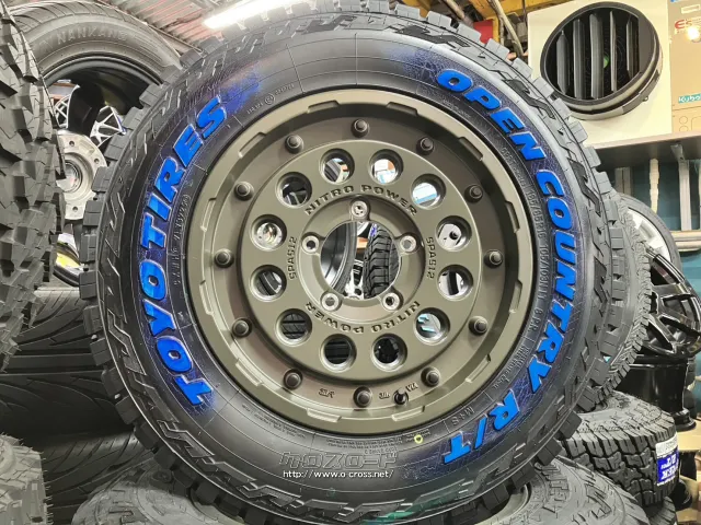 ホイール・タイヤ 16インチ新品MIDナイトロパワーH12ショットガン4本Set新品国産タイヤ