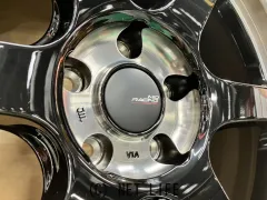 ホイール・18インチ新品MIDレーシングR06（BKP） 4本set・15.88万円