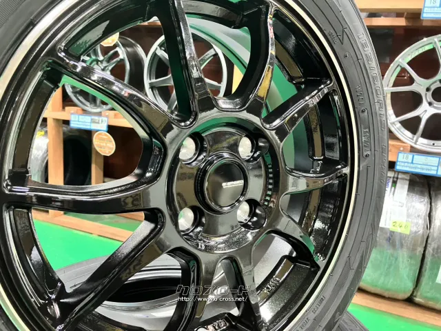 ホイール・タイヤ 15インチ新品GスピードP-06(リムP)4本set新品国産タイヤ付