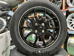 ホイール・タイヤ 15インチ新品GスピードP-06(リムP)4本set新品国産タイヤ付