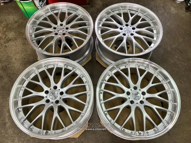 ホイール・21インチ中古ロクサーニマルチフォルケッタ（シルバー）4本 