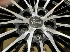 ホイール 17インチ中古ヴェルサンティ(ブラポリ)4本Set J90