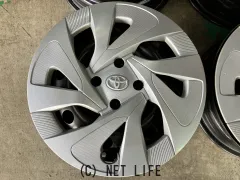 ホイール 15インチ中古アクア純正スチール(ホイールキャップ付)4本set J32