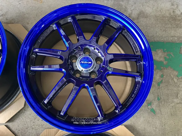 RAYS グラムライツ 57ultimate 17インチ 7J+52 アルミホイール4本 