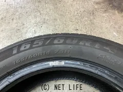 タイヤ 14インチ中古ジーテックス165/60R14 1本×7部取り付け工賃込T49