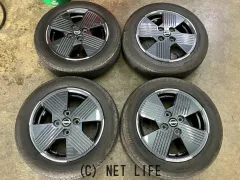 ホイール・タイヤ 14インチ中古日産サクラ純正アルミ4本Set中古タイヤ付　K34