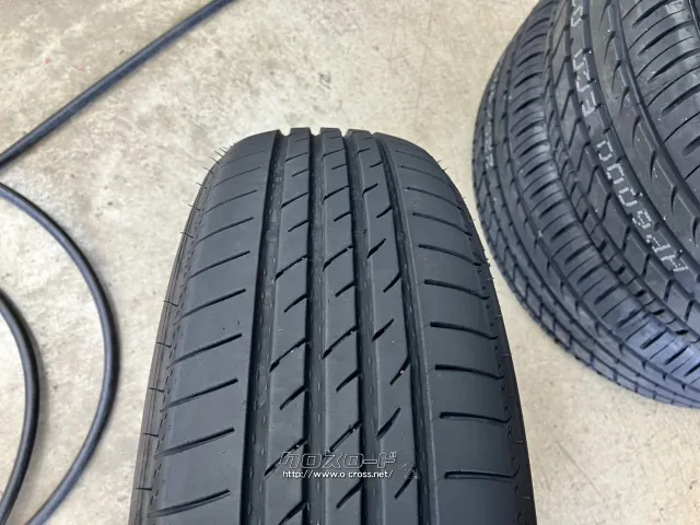 タイヤ 14インチ中古マックストレック155/65R14 1本×7部取り付け工賃込T61