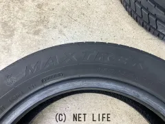 タイヤ 14インチ中古マックストレック155/65R14 1本×7部取り付け工賃込T61