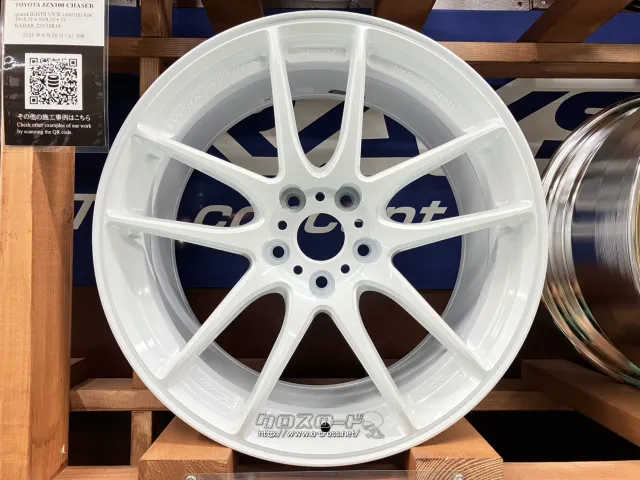 ホイール 18インチWORK新作エモーションCR至極(ICEホワイト) 4本set