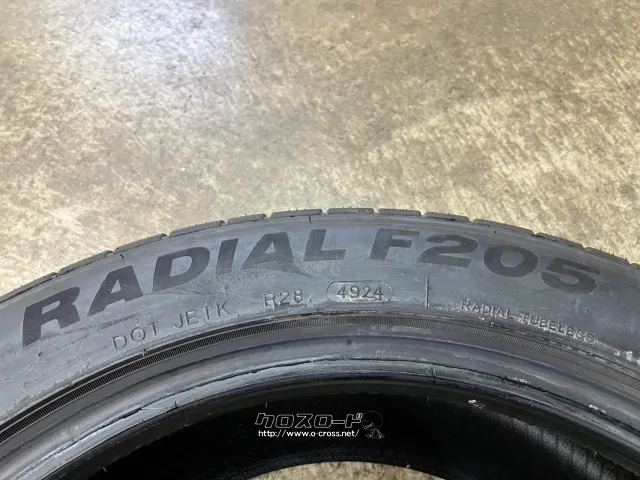 タイヤ 17インチバリ溝ミネルバ245/45R17 1本×8部取り付け工賃込T25